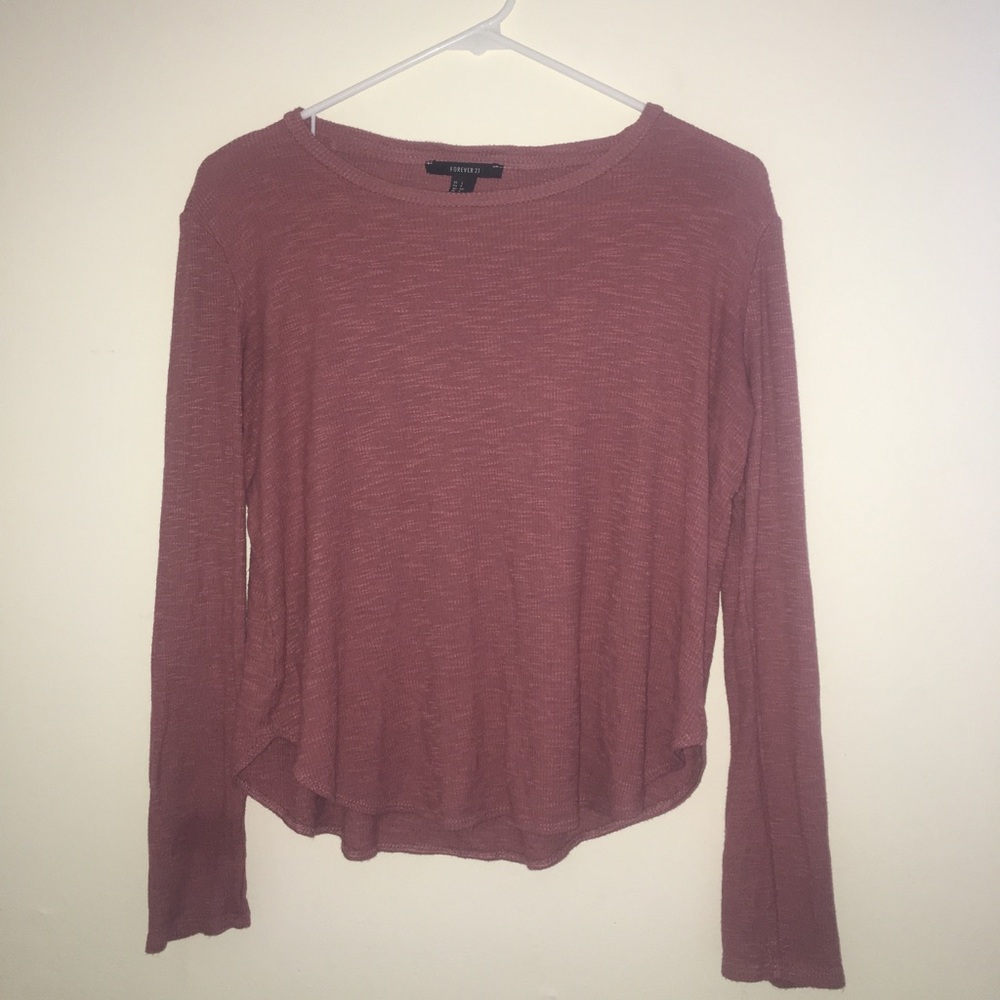 Pink Long Sleeve Shirt